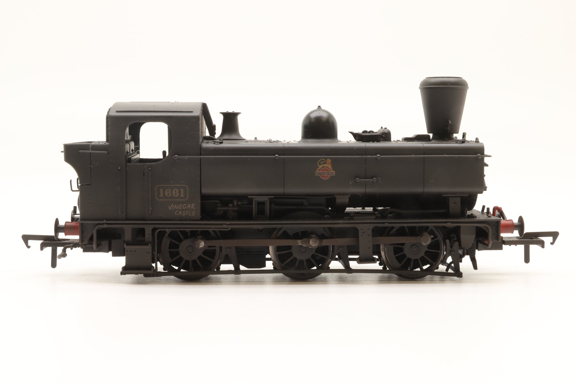 Rapido/ Model Rail OO MR-308 Class 16xx '1661' Steam Locomotive BR Black E/C Weathered