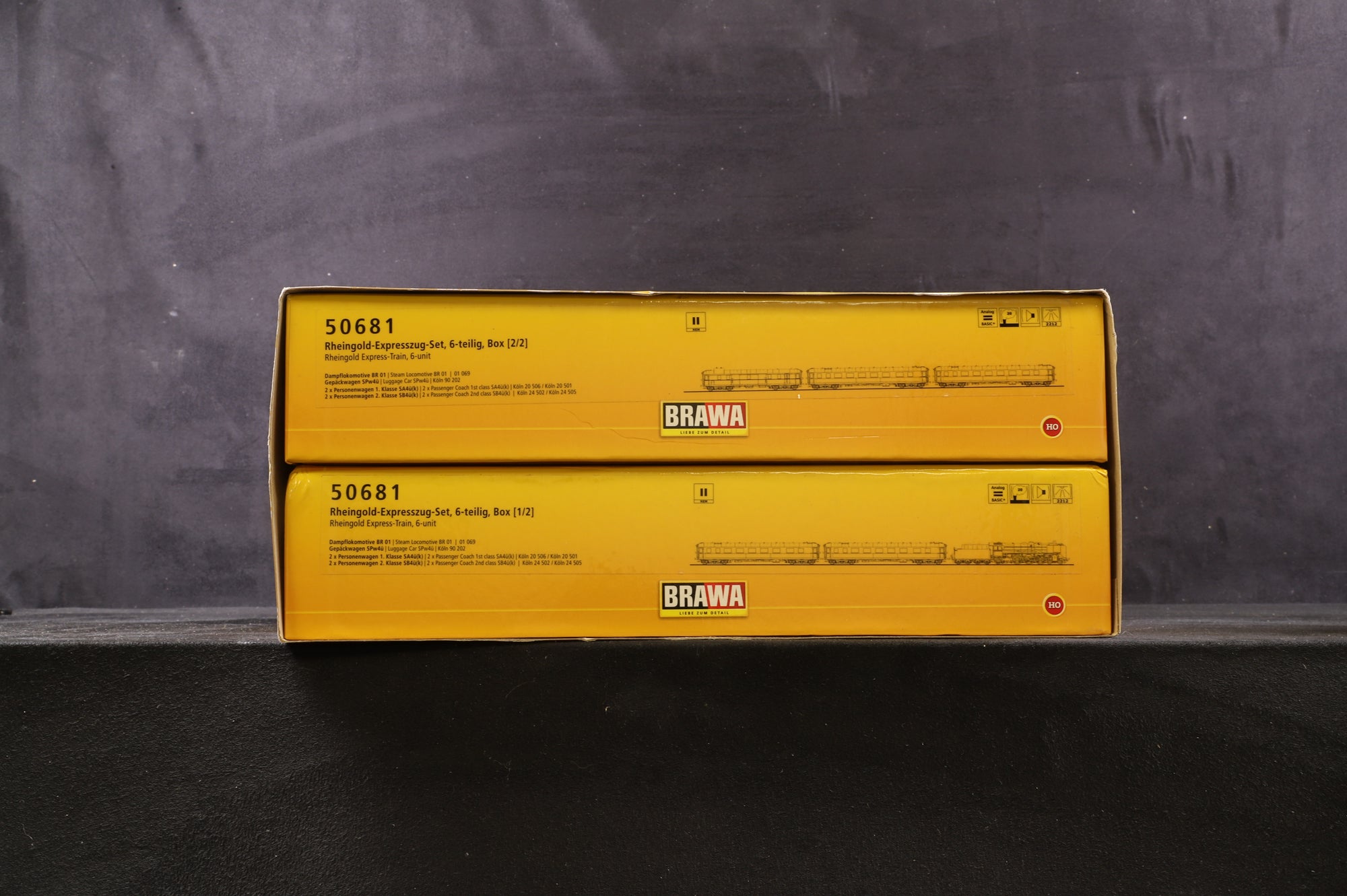 Brawa HO 50681 Rheingold Express Train Set