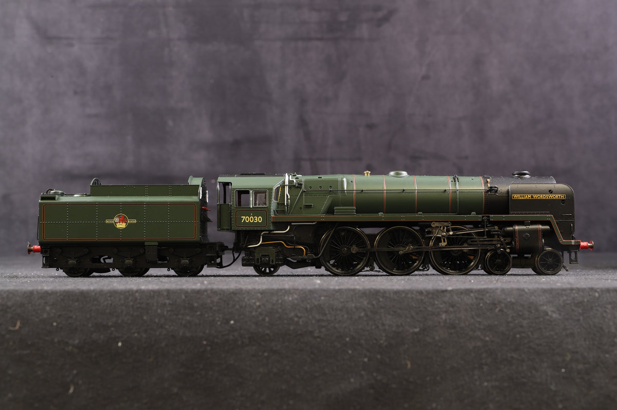 Hornby OO R2563 Class 7MT Britannia 4-6-2 70030 &quot;William Wordsworth&quot; in BR Green