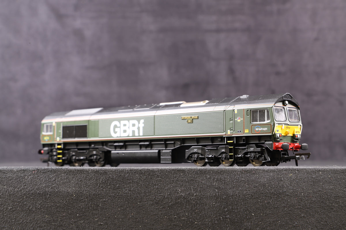 Hornby OO R3747 Class 66 &#39;66779&#39; &#39;Evening Star&#39; GBRf, DCC Fitted