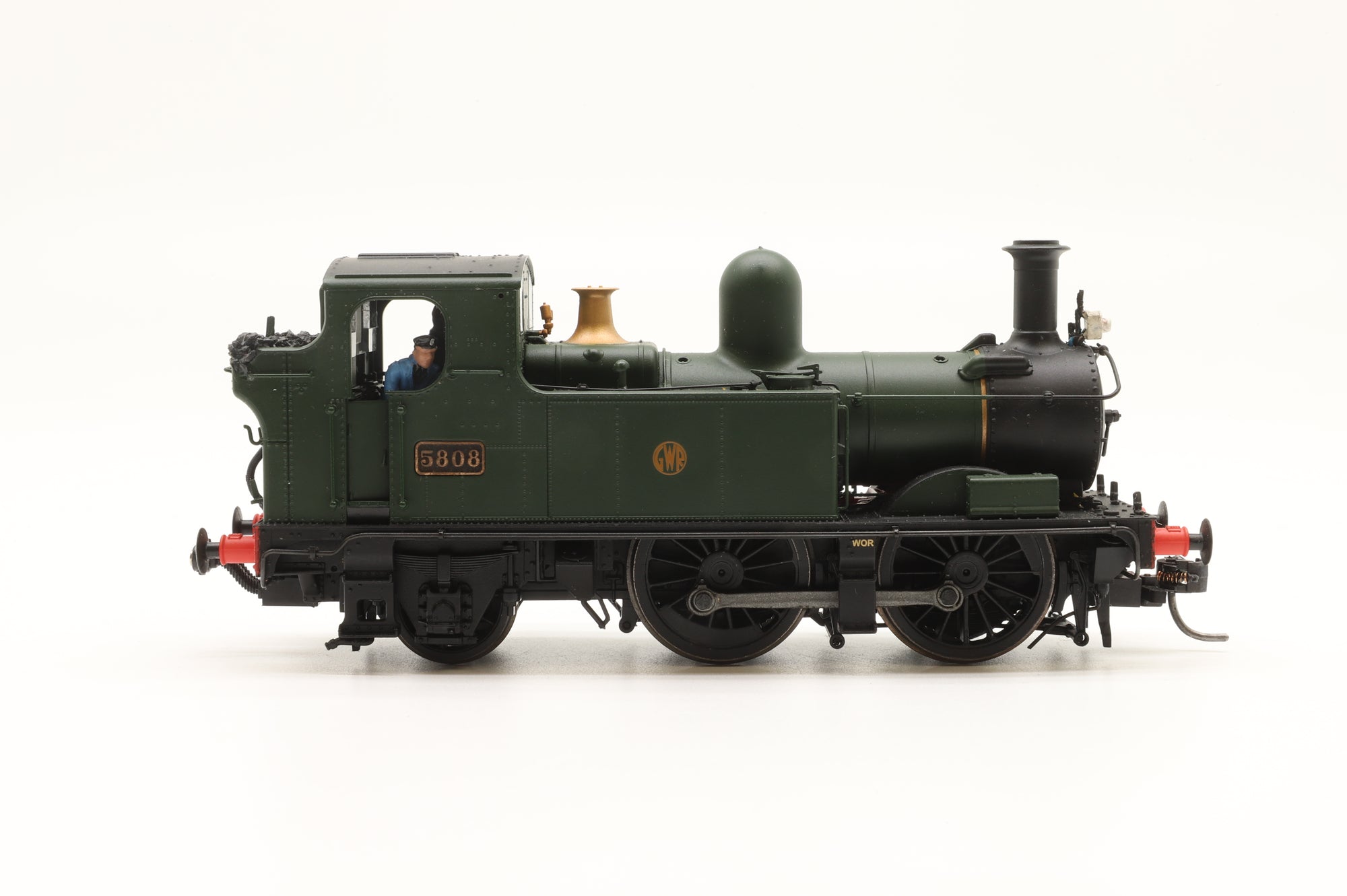 Hattons OO H1404 Class 58xx 0-4-2 '5808' GWR Unlined Green DCC Sound