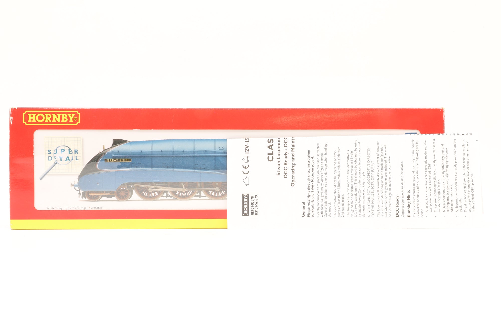 Hornby OO R3131 LNER A4 Class 'Great Snipe' '4462'