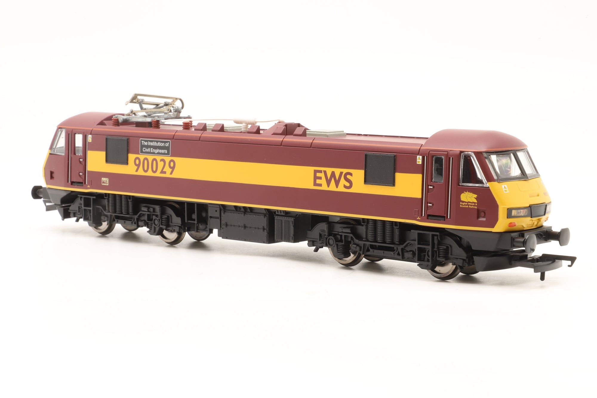 Hornby OO R2955 Virgin Charter Relief EWS Bo-Bo Class 90 'The Institution of Civil Engineers'/Virgin Trains Mk3 DVT '82126'