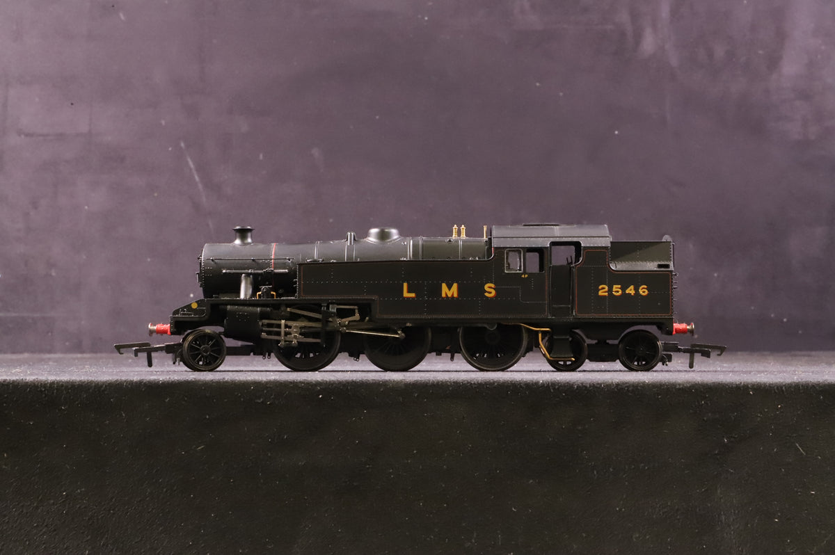 Hornby OO R2635 Stannier 4MT/Class 4P 2546 in Lined LMS Black