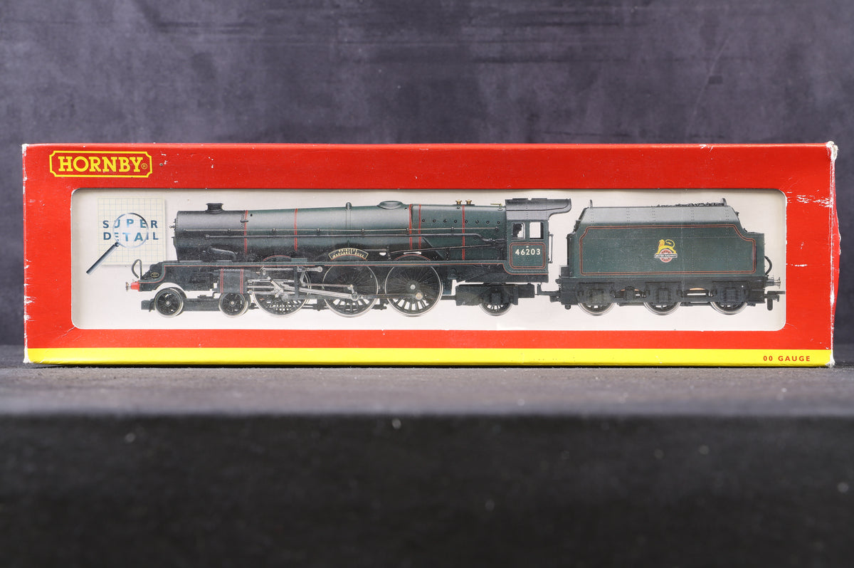 Hornby OO R2226 4-6-2 Princess Class &#39;46203&#39; BR Lined Green E/C