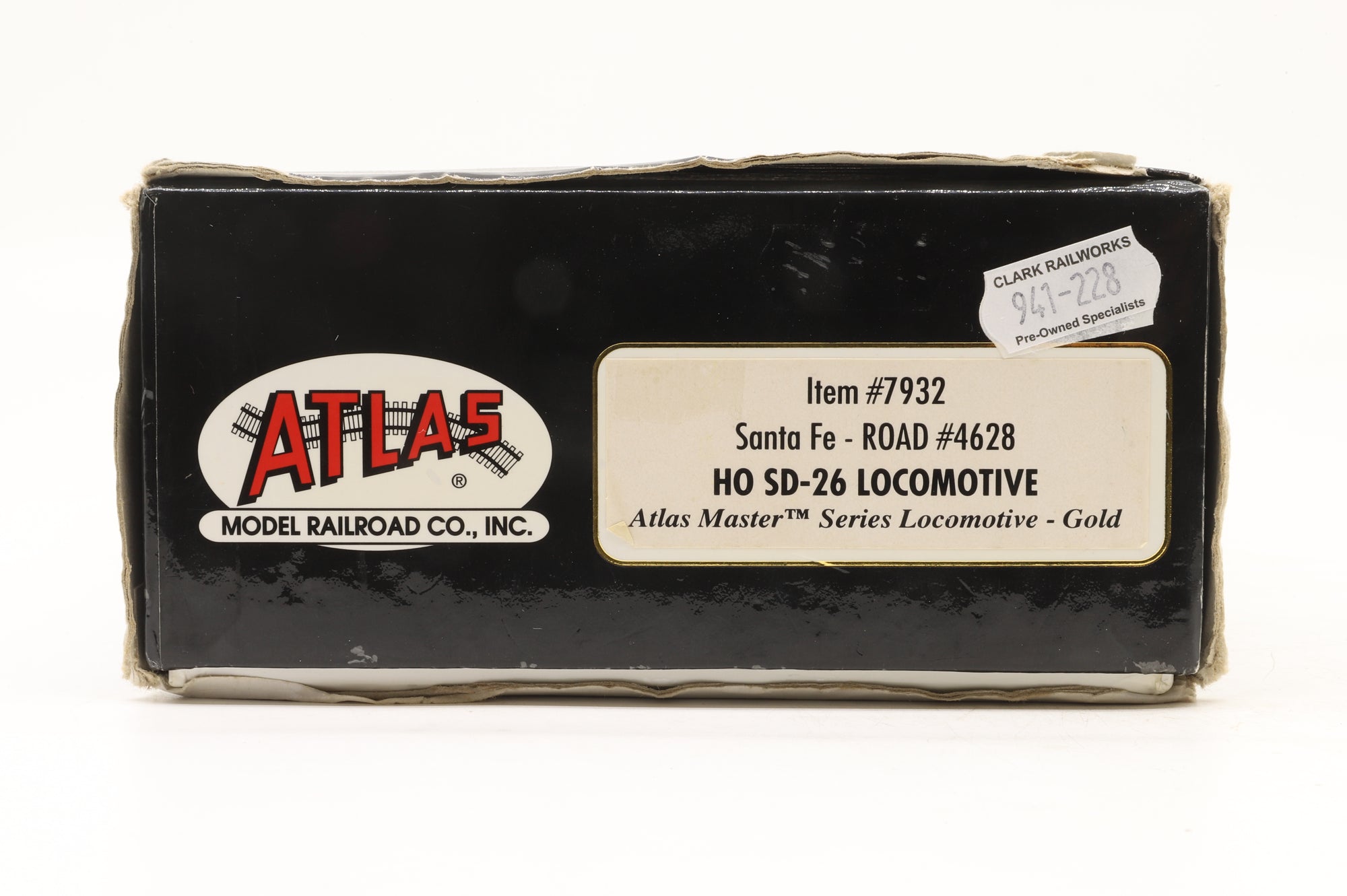 Atlas HO 7932 SD-26 #4628 in Santa Fe Livery  – DCC Sound