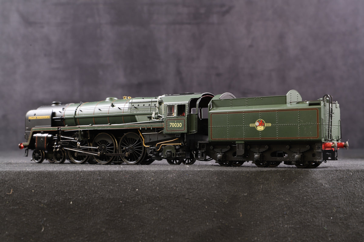 Hornby OO R2563 Class 7MT Britannia 4-6-2 70030 &quot;William Wordsworth&quot; in BR Green