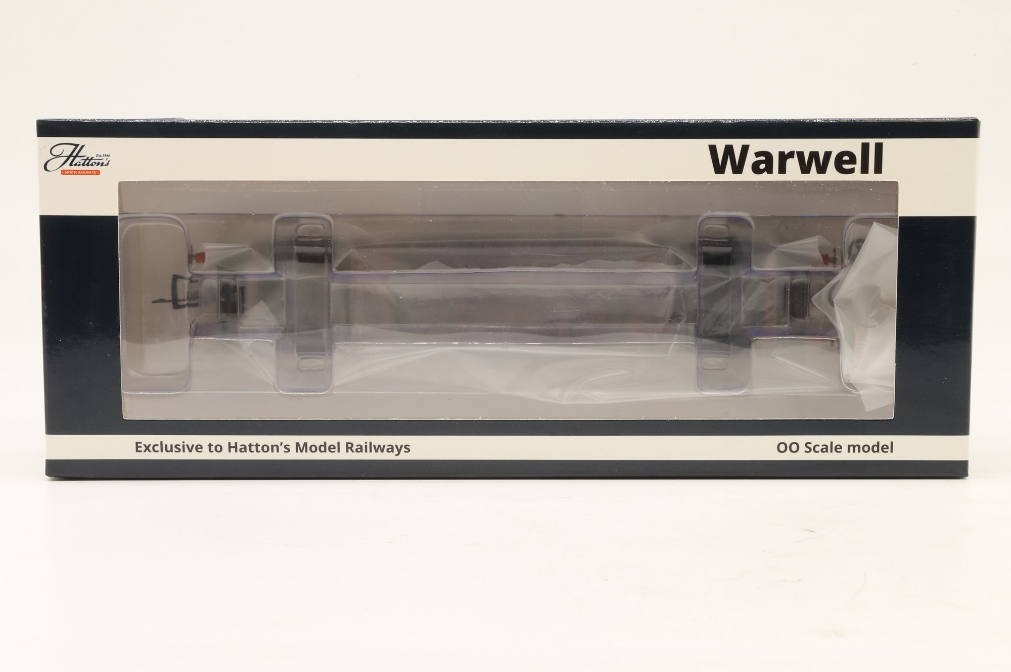 Hattons OO H4-WW-009 Warwell 50ft With Diamond Frame Bogies BR Olive Green