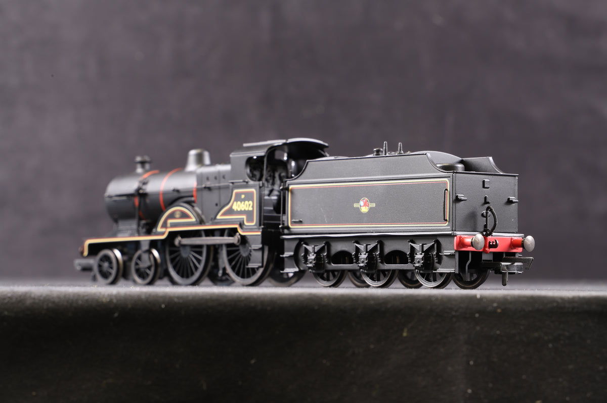 Hornby OO R3315 4-4-0 Class 2P &#39;40602&#39; Fowler Locomotive BR Lined Black L/C, DCC Fitted