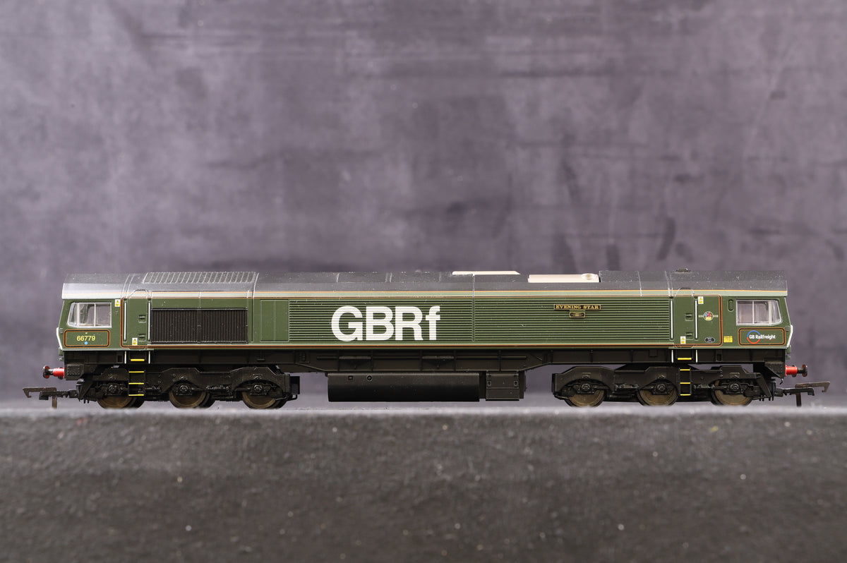 Hornby OO R3747 Class 66 &#39;66779&#39; &#39;Evening Star&#39; GBRf, DCC Fitted