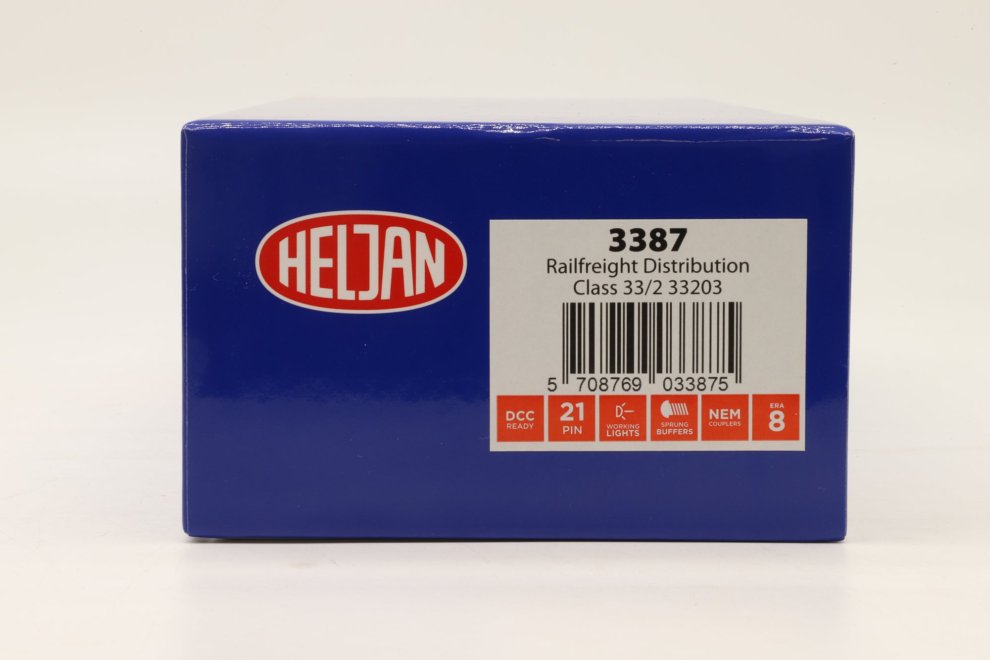 Heljan OO 3387 Class 33/2 33203 in BR Railfreight Distribution Livery