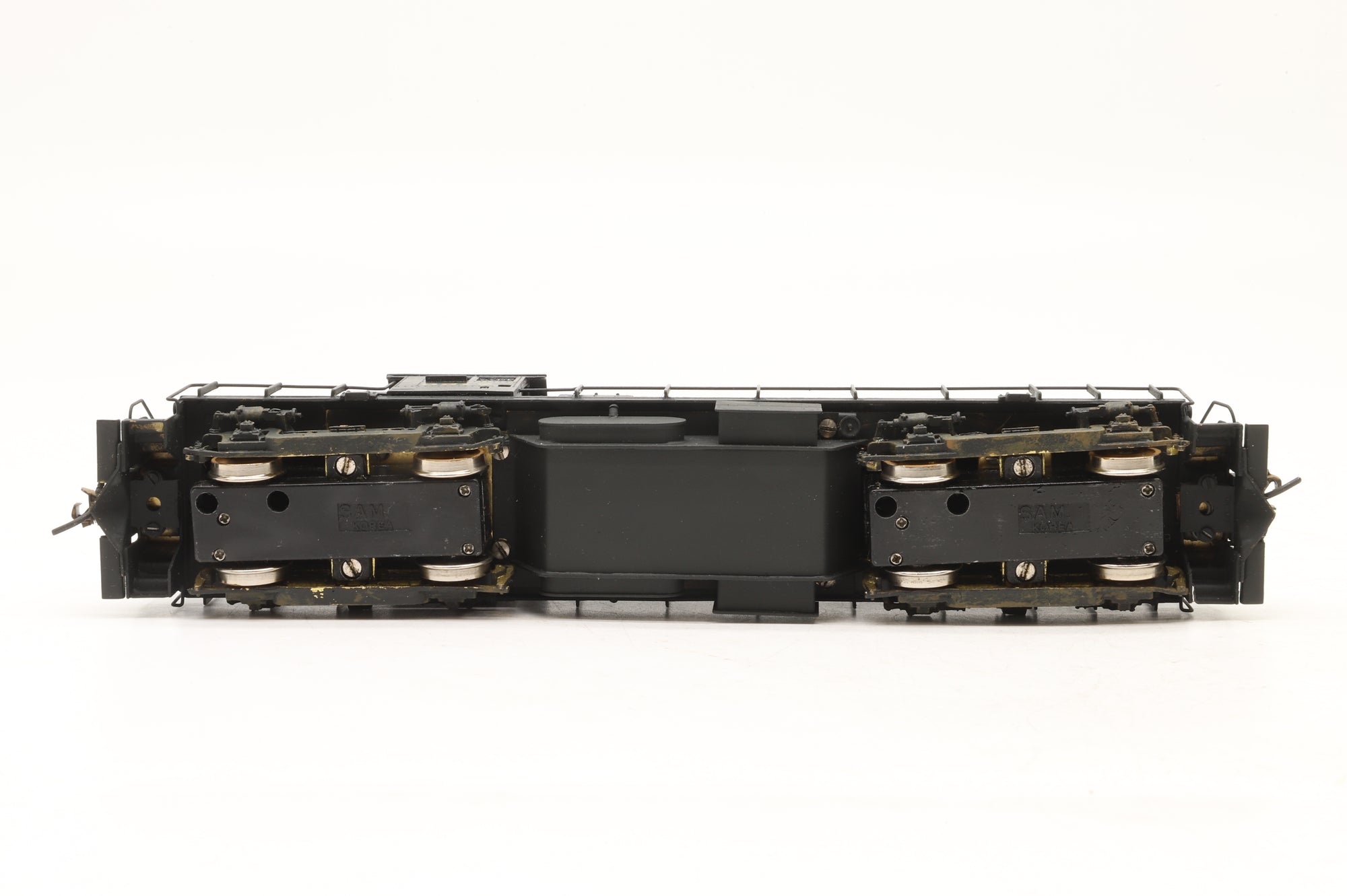 Alco/Samhongsa HO Brass RS-1 Road Switcher w/antenna Pennsylvania Black '9917', Custom Painted