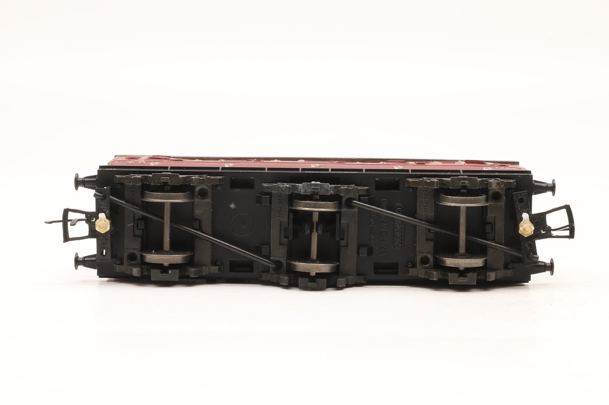 GEM/ Hornby OO Rake Of 4 6 Wheel LNWR Coaches Kit Built