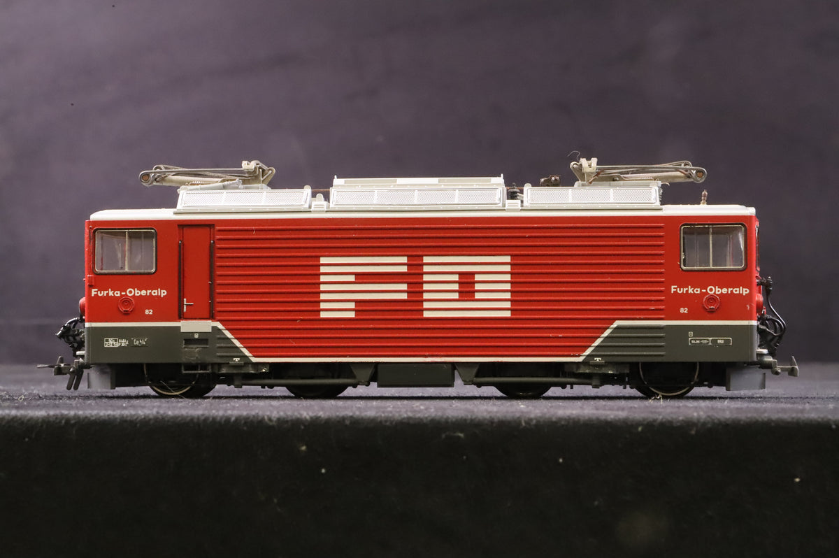 Bemo HOm 1250 201 GE 4/4 81 in Furka-Oberalp Livery