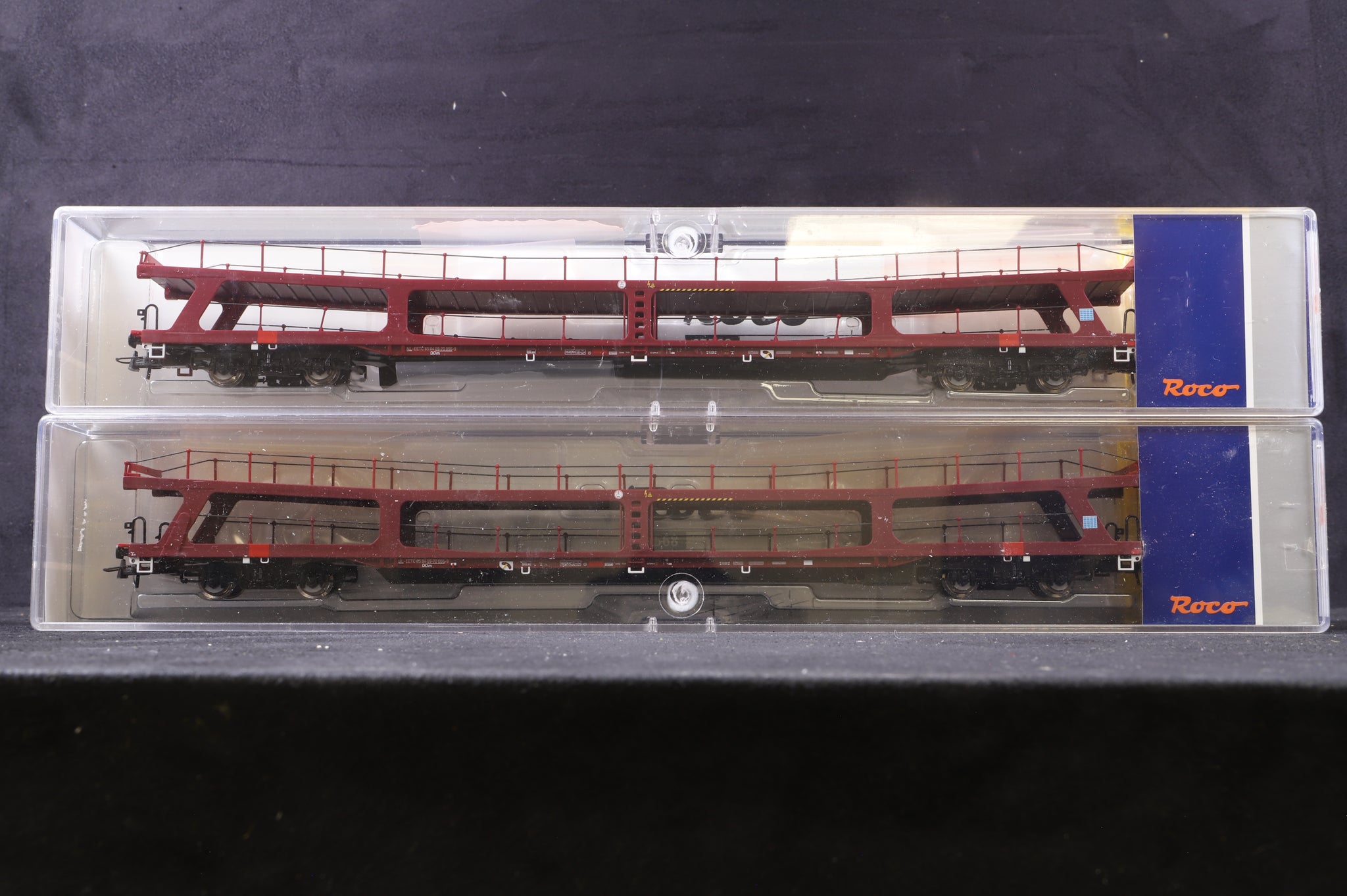 Wagons Roco Ho Roco HO 67568 Rake Of 4 DDm Car Carrier Wagons - Clark Railworks