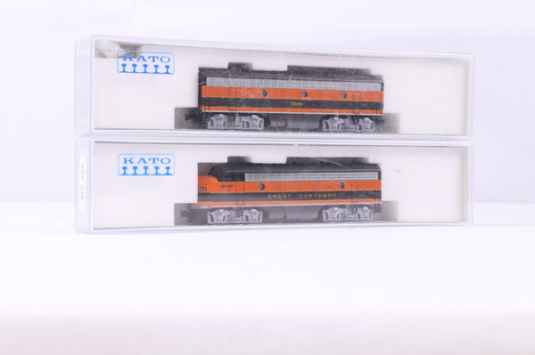 Nゲージ KATO #106-0406 F7 A&B Unit LOCOMOTIVE SET-GREAT NORTHERN