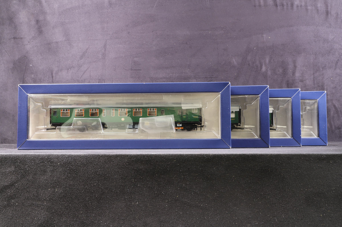 Bachmann OO 31-426A 4CEP EMU 7126 Late SR Multiple Unit Green With Yellow Warning Panels