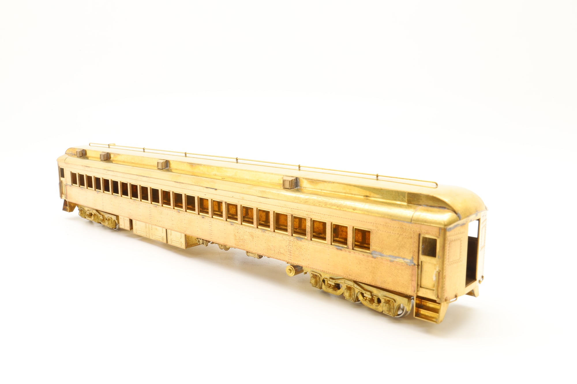 Oriental Ltd/Million Models HO Brass Great Northern 1935 Empire Builder First Class Coach (964-973), Plain Brass