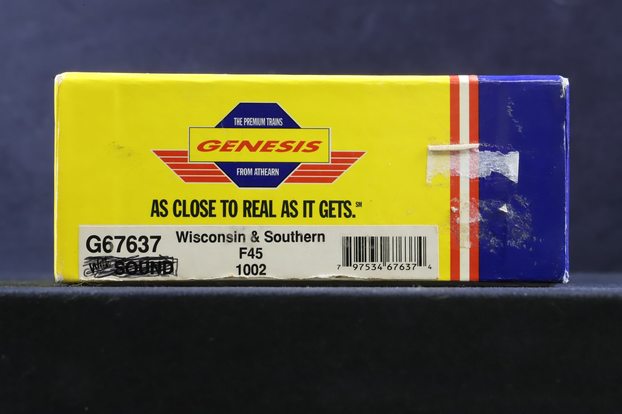 Genesis HO G67637 F45 '1002' Diesel Locomotive Wisconsin & Southern DCC Fitted