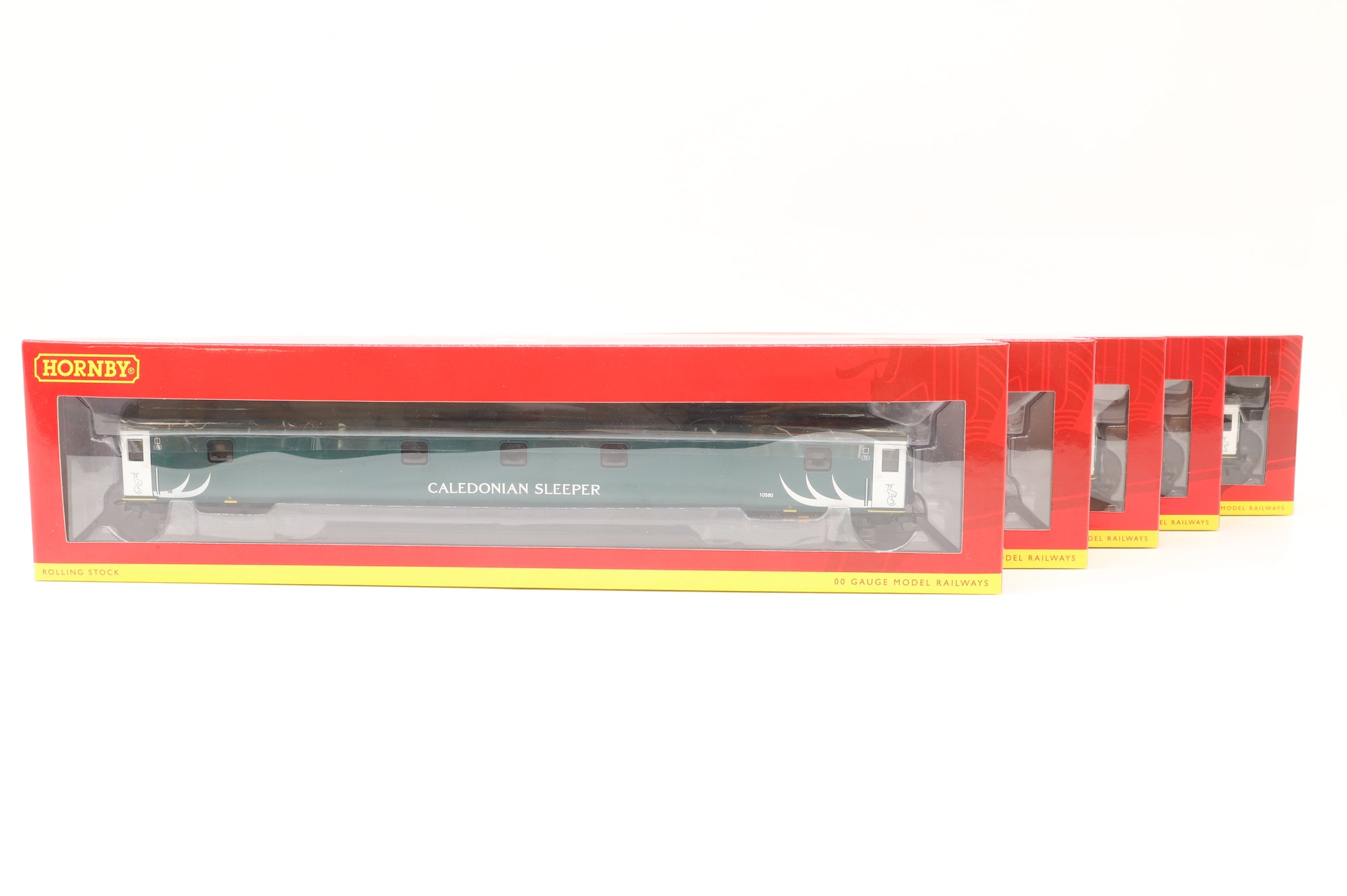 Hornby OO Rake of 5x Caledonian Sleeper Mk2 & Mk3 Coaches