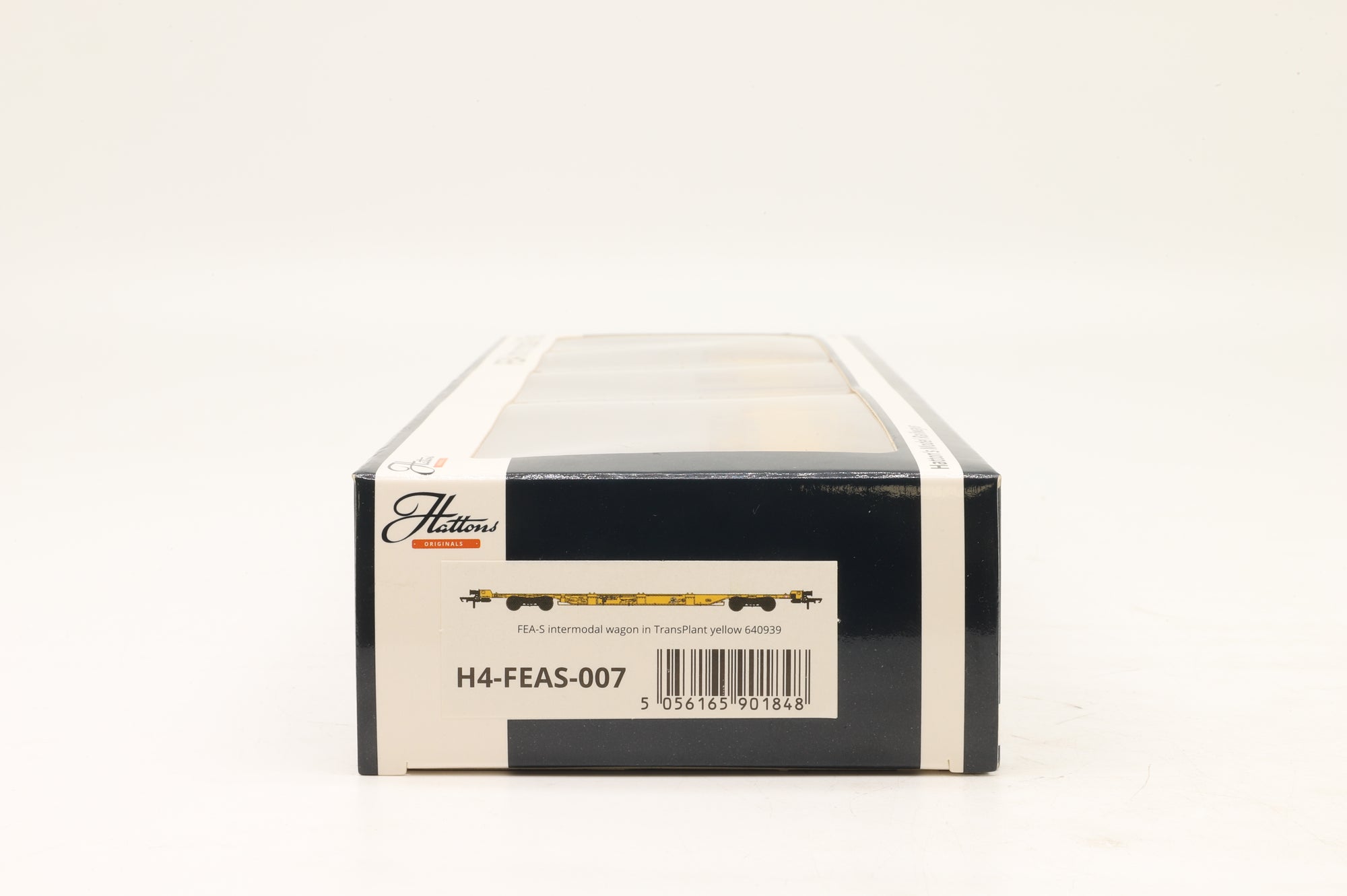 Hattons OO H4-FEAS-007 FEA-S Intermodal Wagon Transplant Yellow