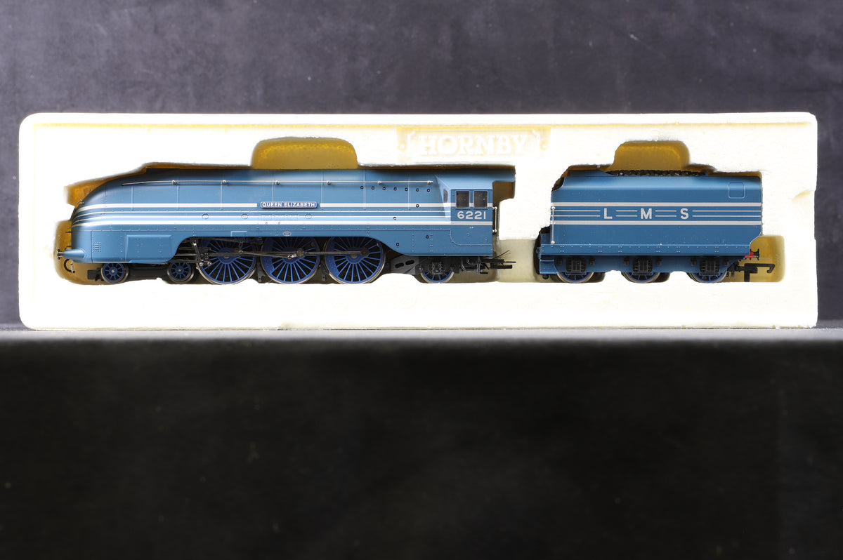 Hornby OO R2285 LMS 4-6-2 Princess Coronation Class &#39;6221&#39; &#39;Queen Elizabeth&#39;