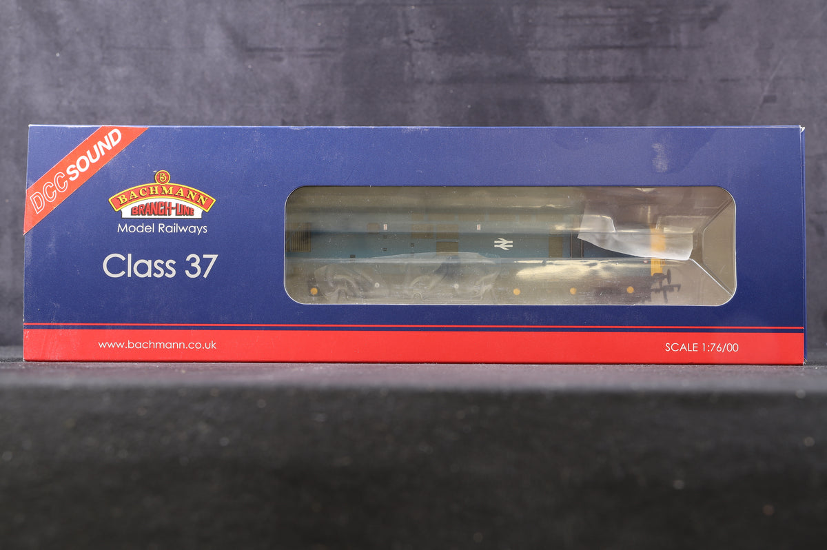 Bachmann OO 32-783DS Class 37/0 &#39;37049&#39; BR Blue DCC Sound