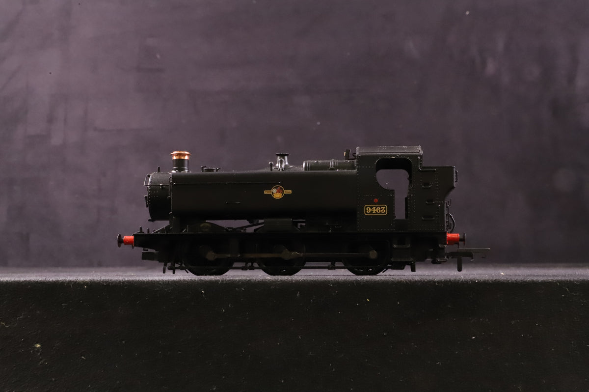 Bachmann OO 35-027A 94xx Class Pannier Tank &#39;9463&#39; BR Black L/C DCC Fitted