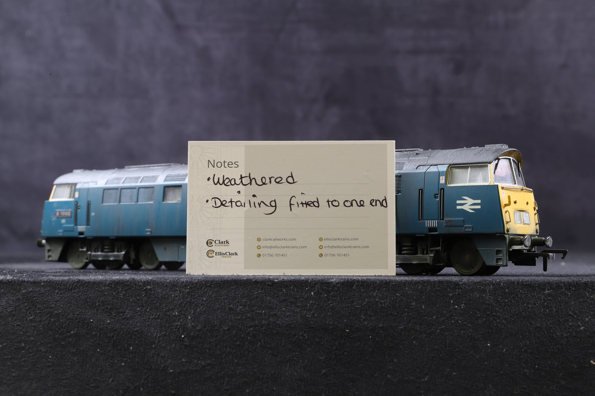 Heljan OO 5200 Class 52 &#39;D1002&#39; &#39;Western Explorer&#39; BR Blue Renumbered Weathered