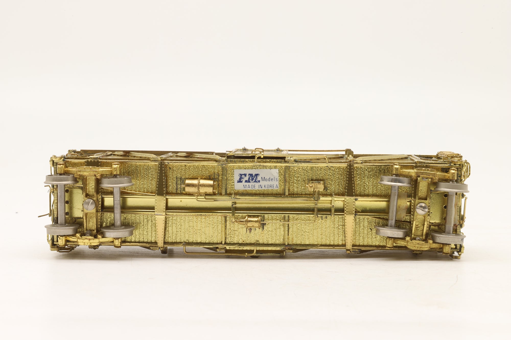 Iron Horse HO Brass 15600 K8A/AAR Class Single Deck Stock Car – Unpainted