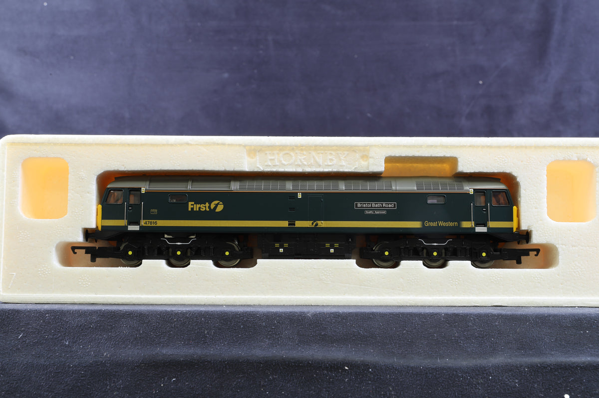 Hornby OO First Great Western Co-Co Diesel Electric Class 47 &#39;Bristol Bath Road&#39;