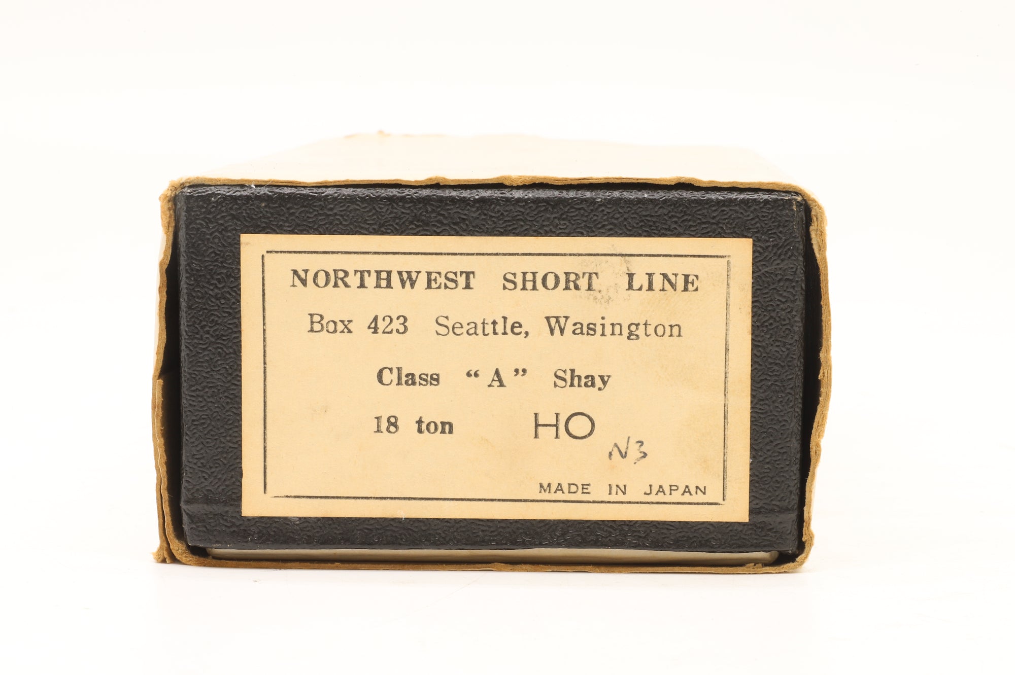 North West Short Line HOn3 Brass Class A Shay 18 Ton