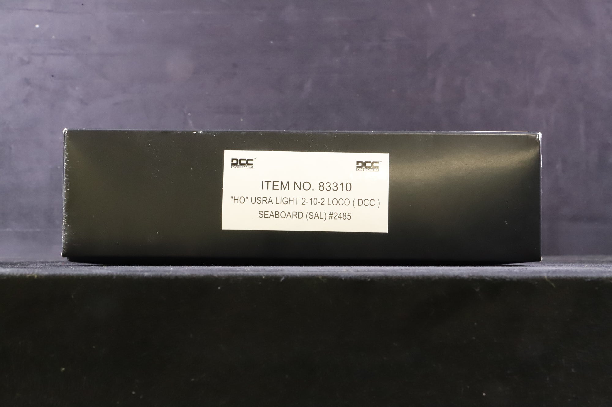 Spectrum HO 83310 USRA Light 2-10-2 Loco No.2485 in Seaboard Railway Black