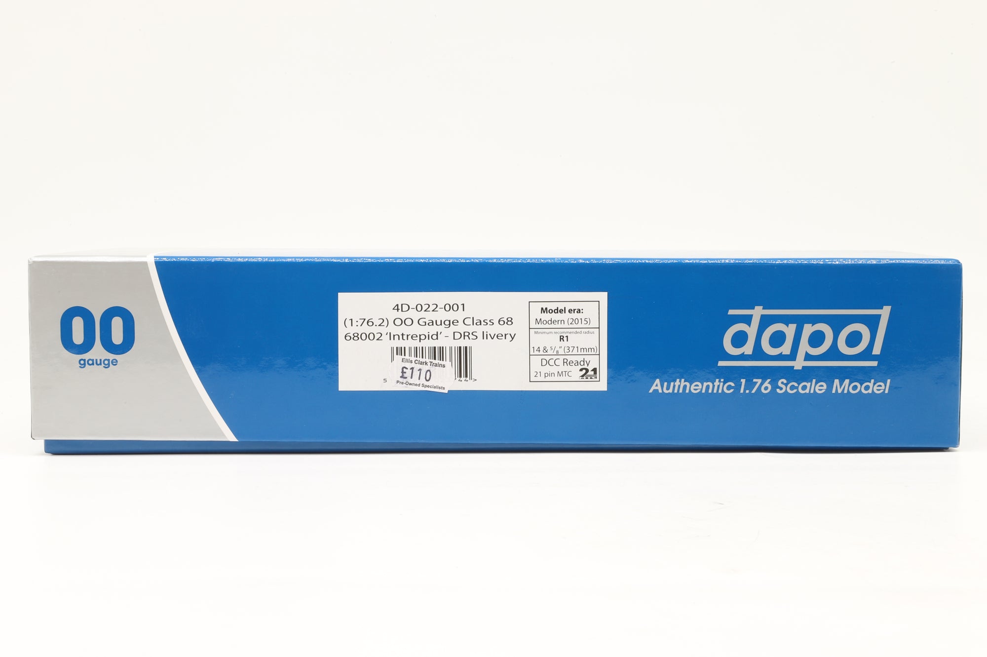 Dapol OO 4D-022-001 Class 68 '68002' 'Intrepid' DRS