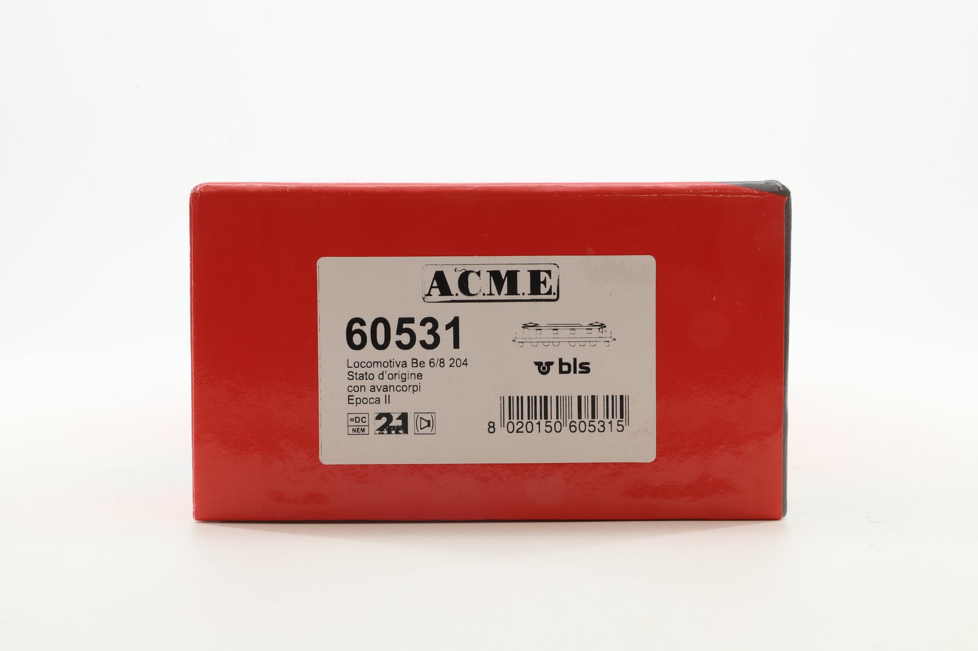 ACME HO 60531 BLS Ae 6/8 204 Electric Locomotive DCC Fitted