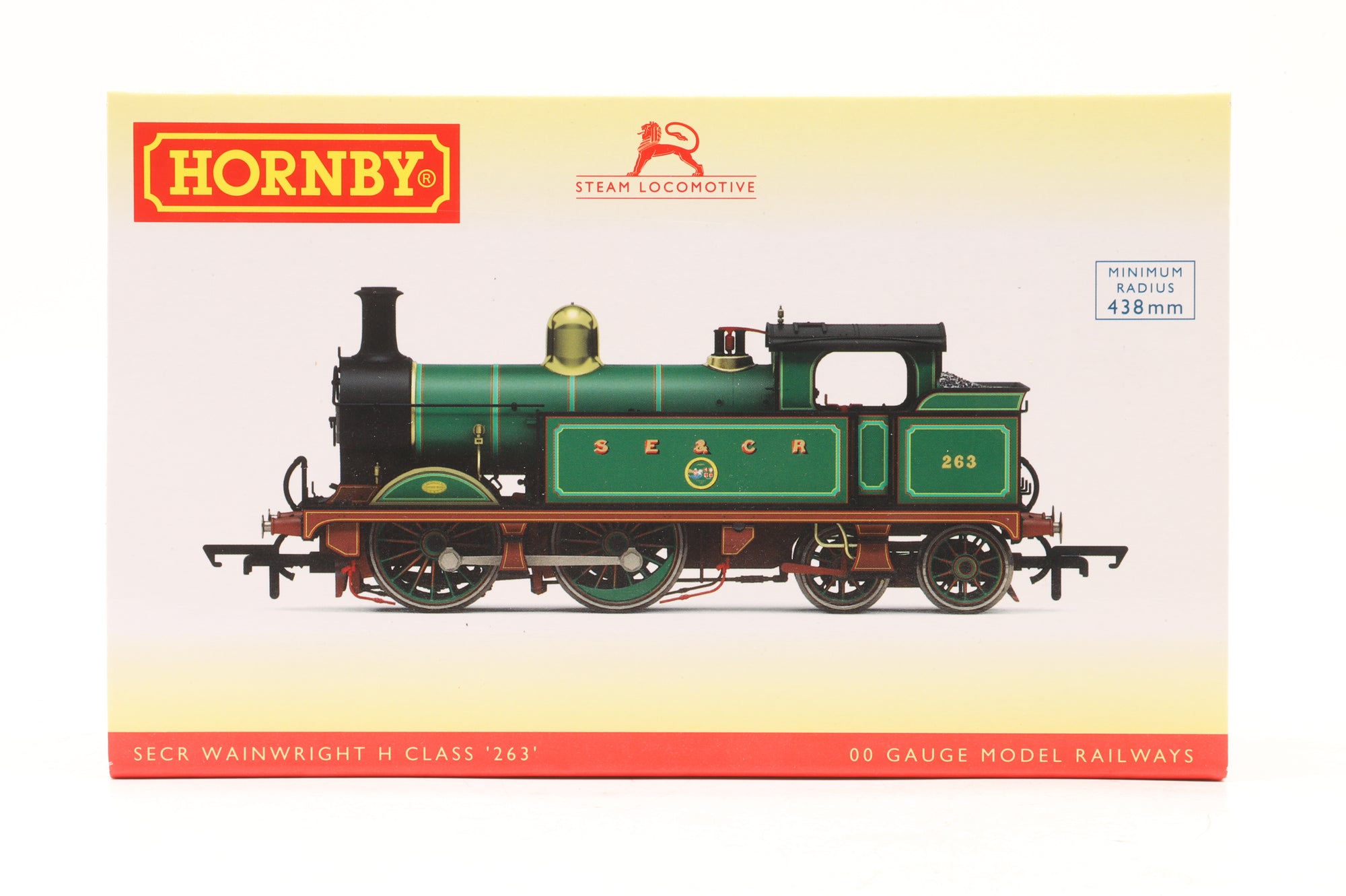 Hornby OO R3648 Wainwright H Class No. 263 in SECR Lined Green