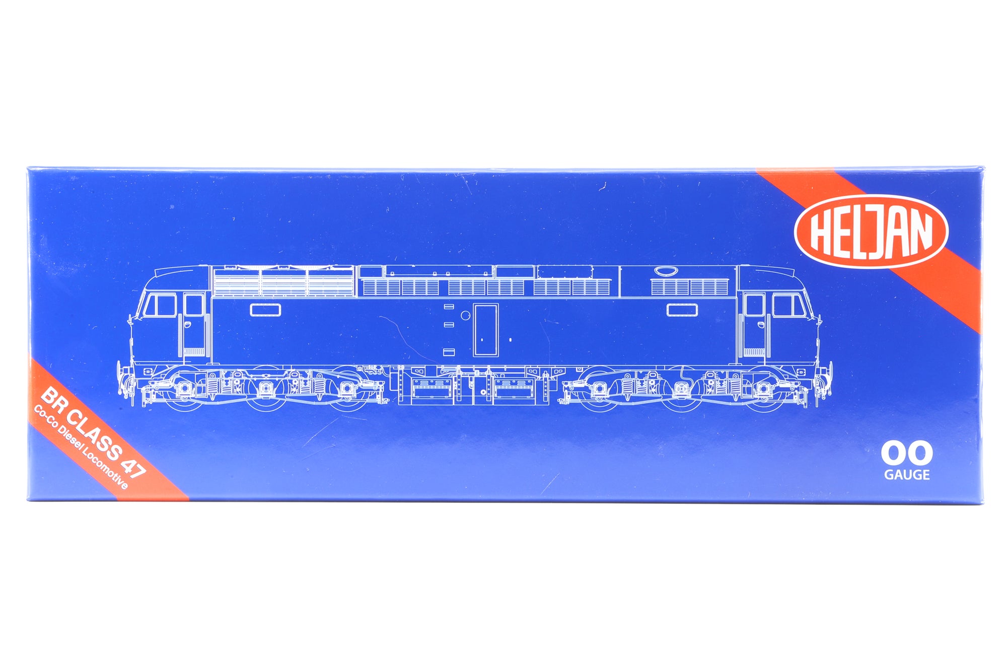 Heljan OO GM420222 Class 47/4 47596 'Aldeburgh Festival' in Revixed NSE Livery - DCC Sound