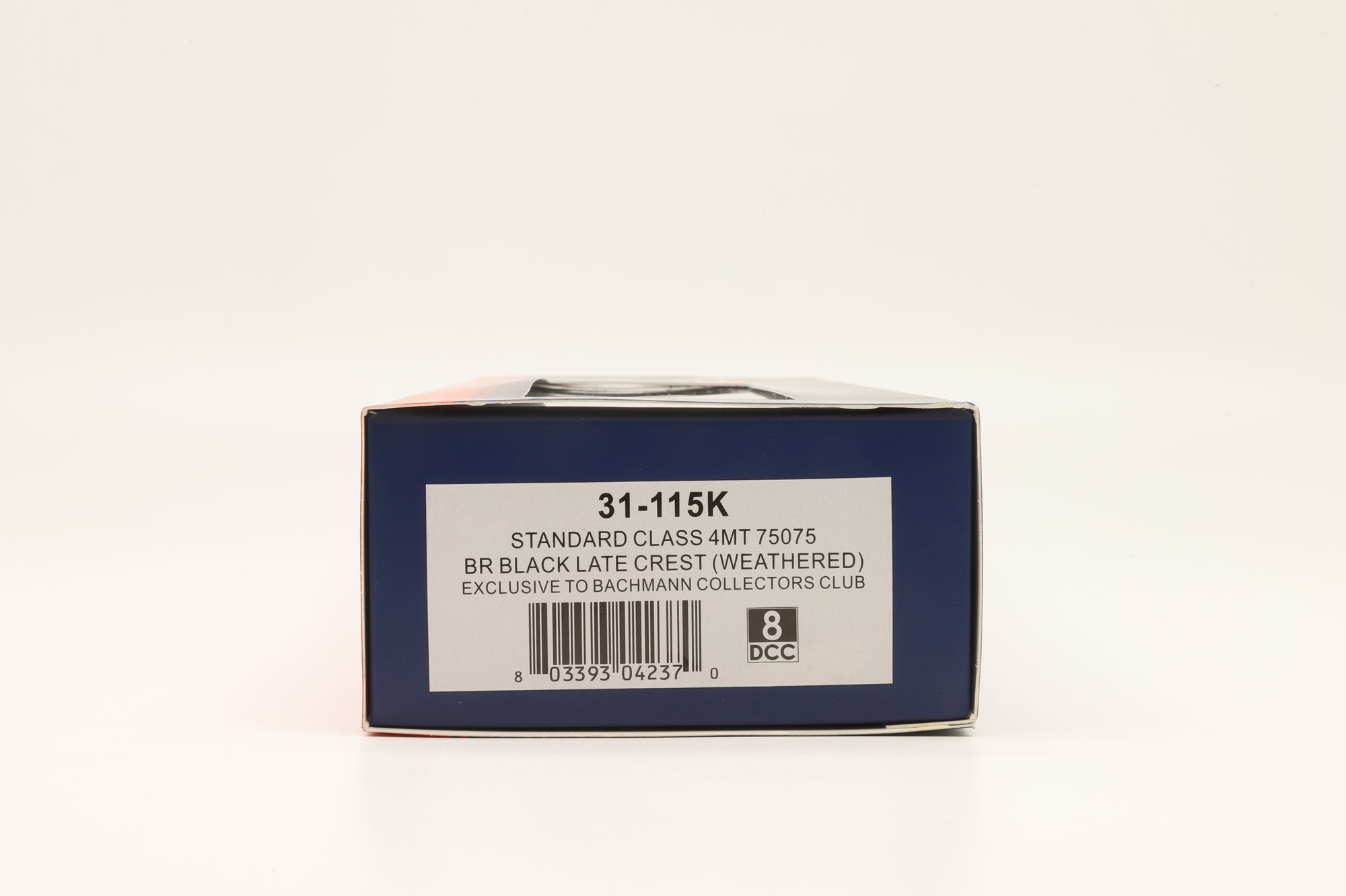Bachmann OO 31-115K Standard Class 4MT '75075' BR Black L/C Weathered Ltd Ed 044/ 504