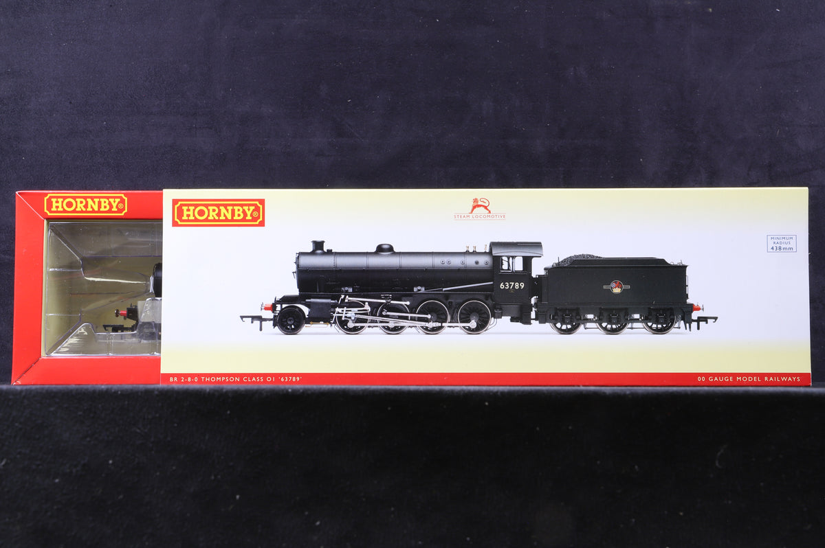 Hornby OO R3090 BR 2-8-0 Thompson Class O1 &#39;63789&#39;
