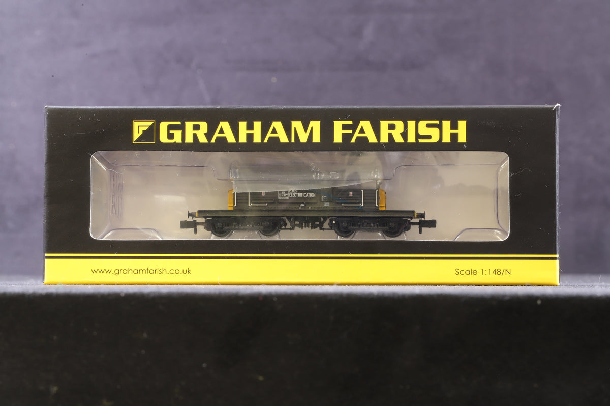 Graham Farish N 377-878 Queen Mary Brake Van BR Departmental Olive Green
