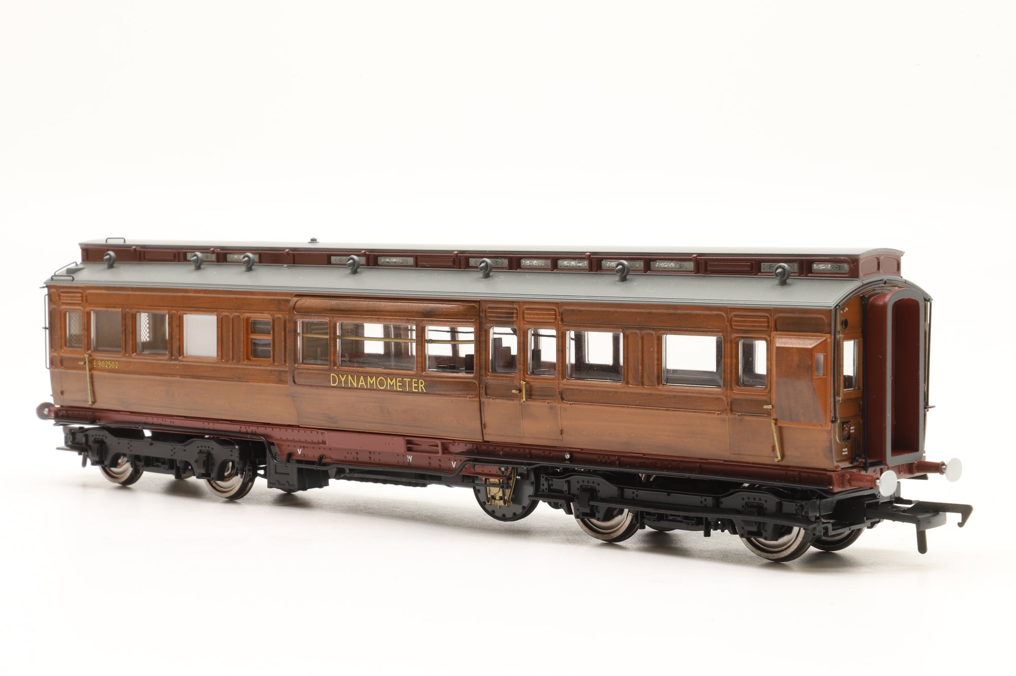 Rapido OO 935003 Dynamometer Car E902502 in 1949- BR Teak