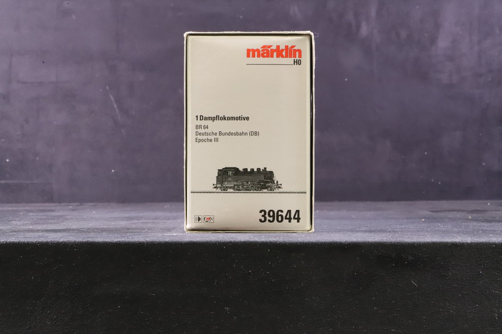 Marklin HO 39644 Class 64 '94 713' DB Tank Locomotive MFX Renumbered