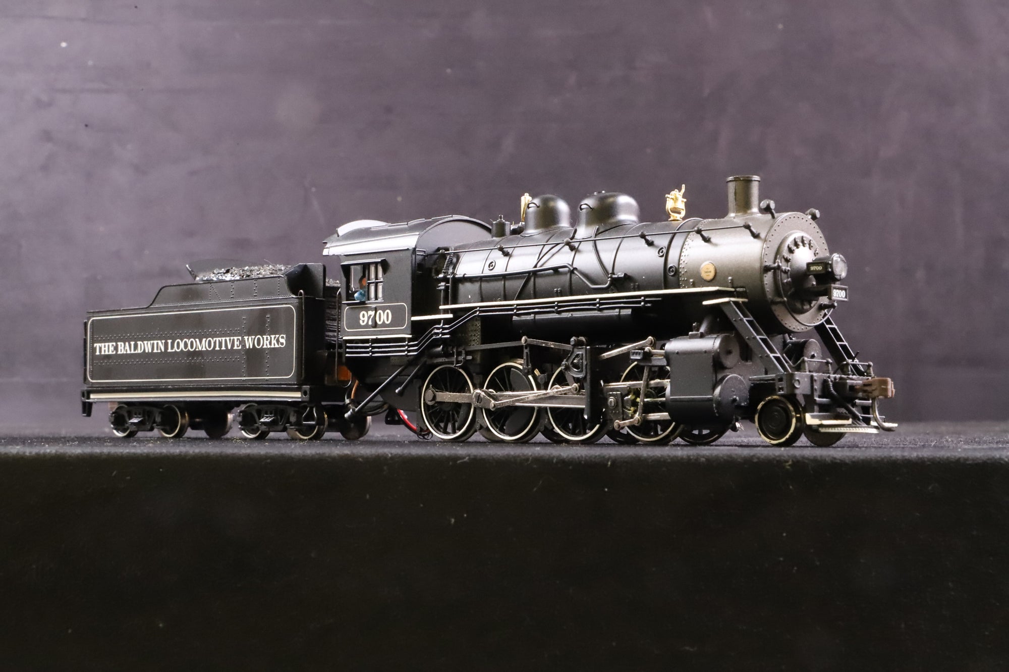 Spectrum HO 11417 Baldwin 2-8-0 No.9700 in Lined Baldwin Locomotive Works Black
