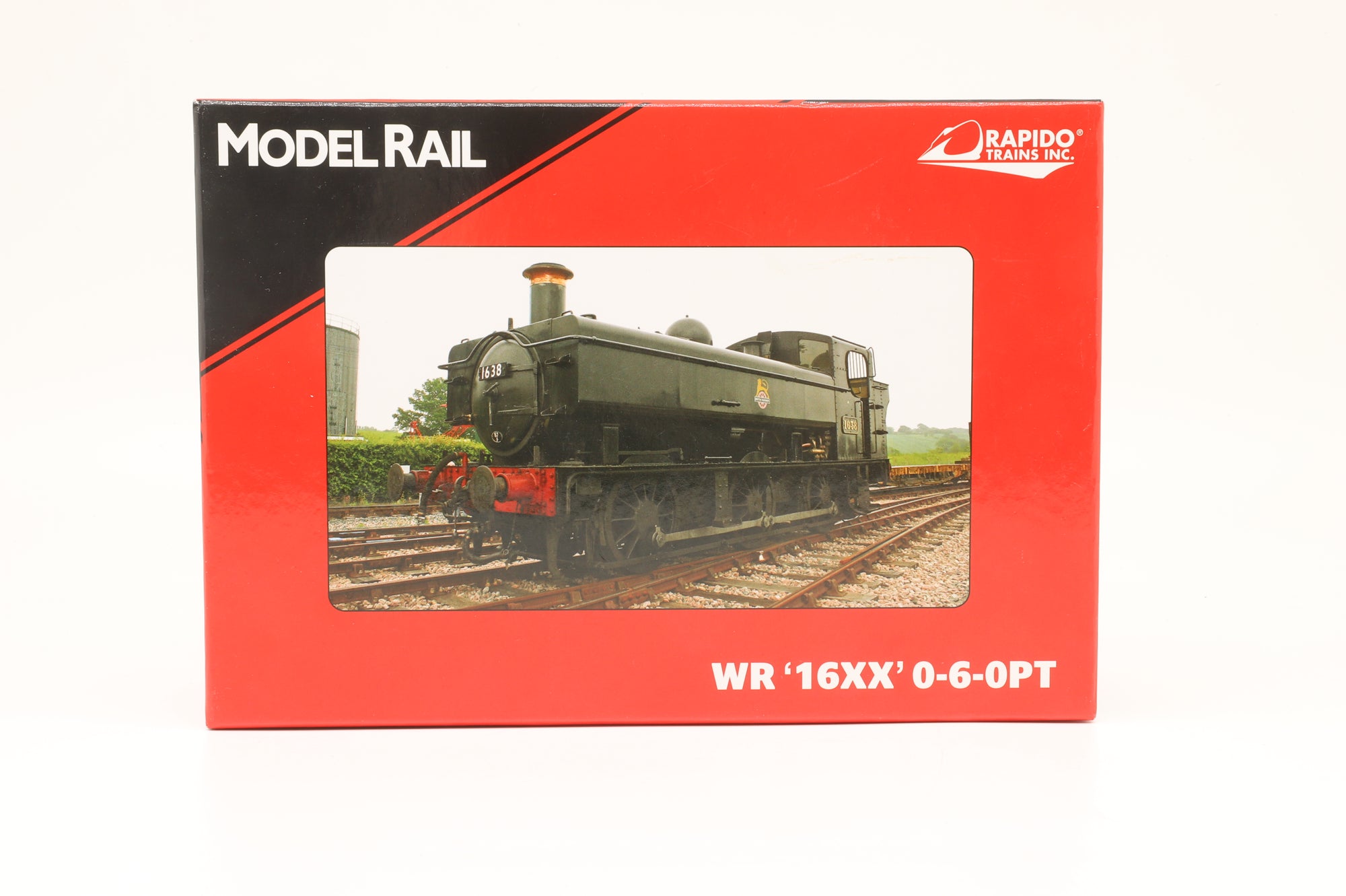 Rapido/ Model Rail OO MR-308 Class 16xx '1661' Steam Locomotive BR Black E/C Weathered
