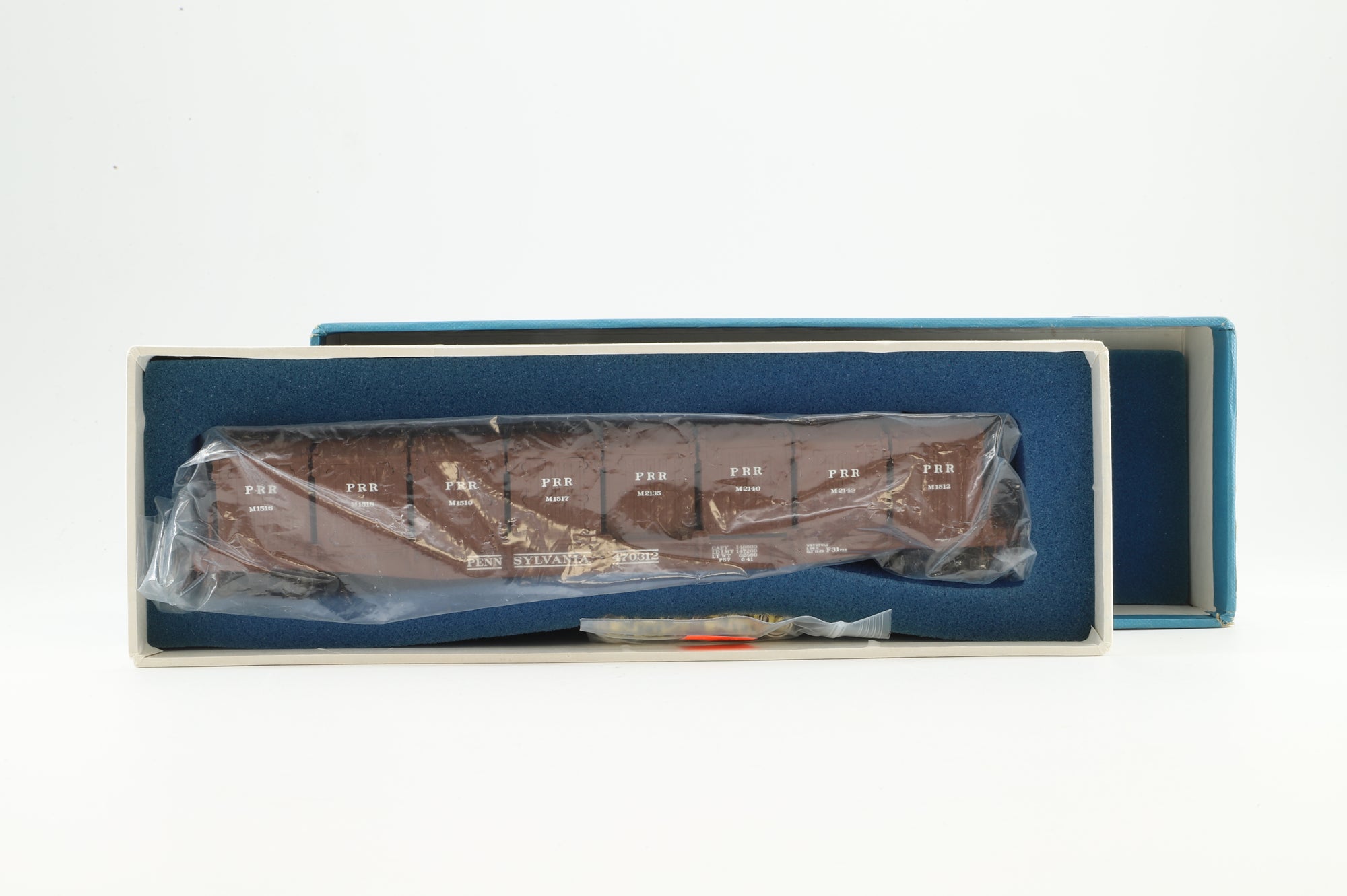 Railworks Ltd HO Brass Container Car PRR Class F31 w/ 8xDD1 Containers '470312'