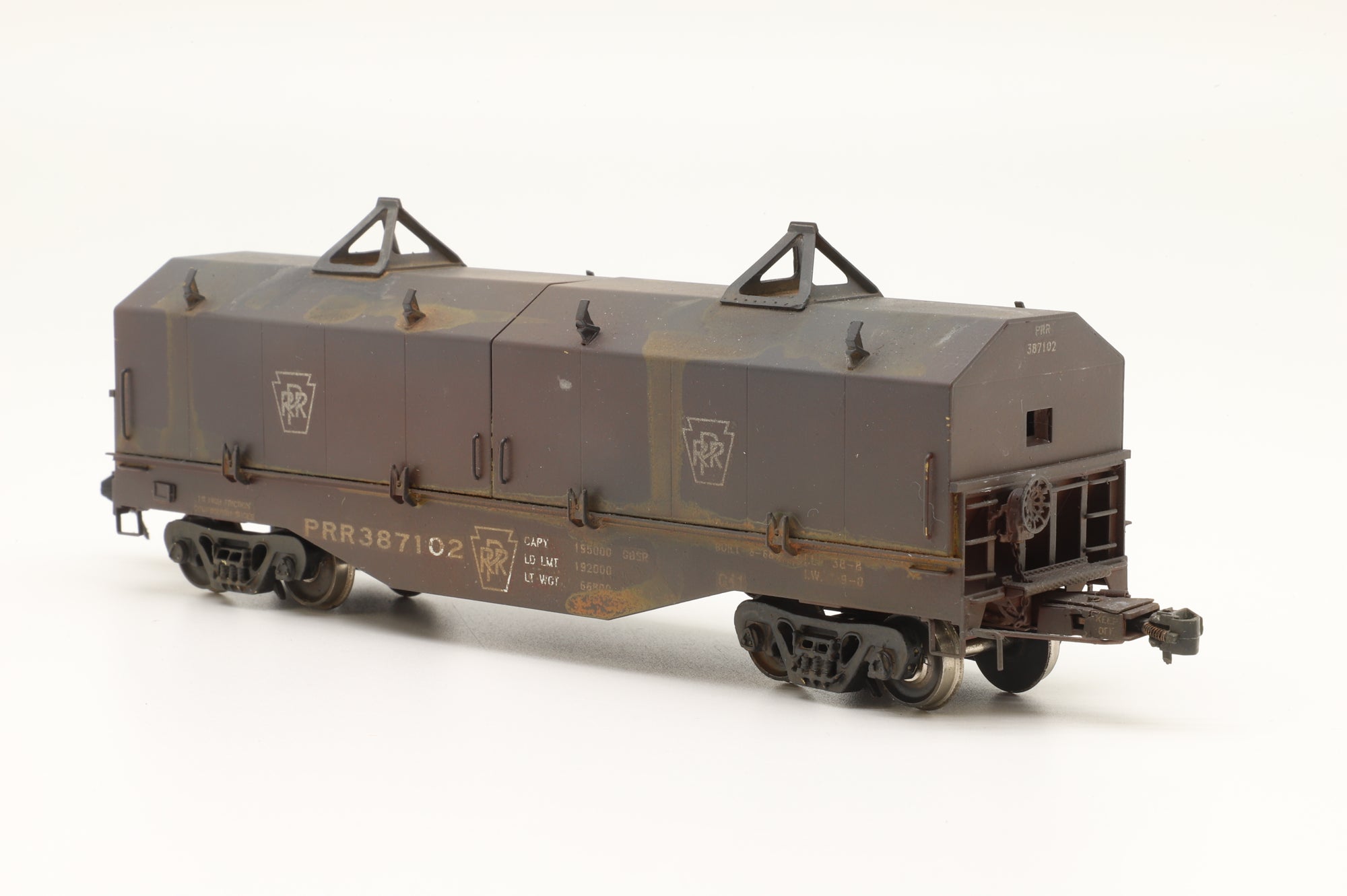 Railworks Ltd. HO Brass PRR G-41 '387102', Weathered