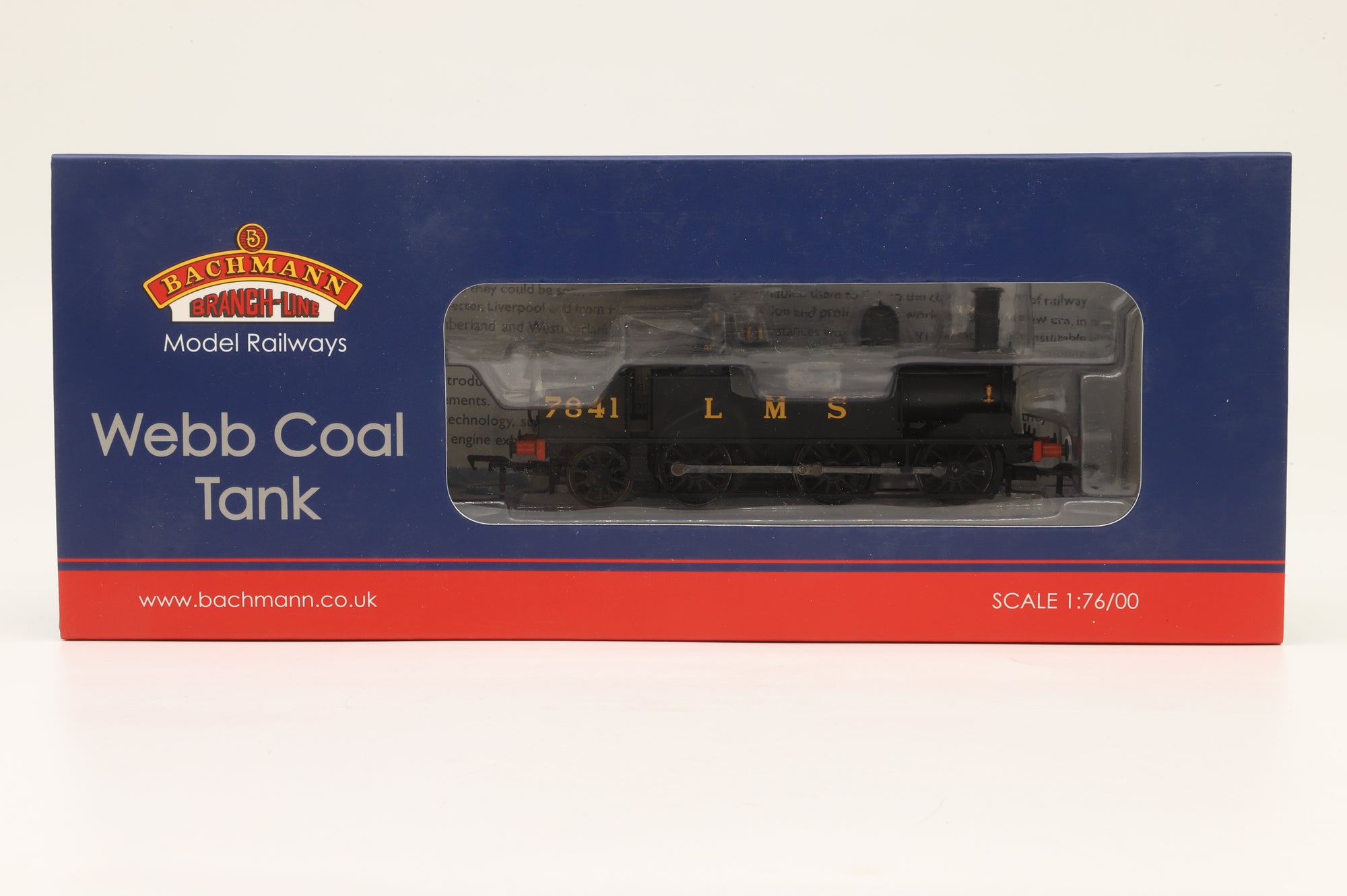 Bachmann OO 35-051 Webb Coal Tank No.7841 in LMS Black