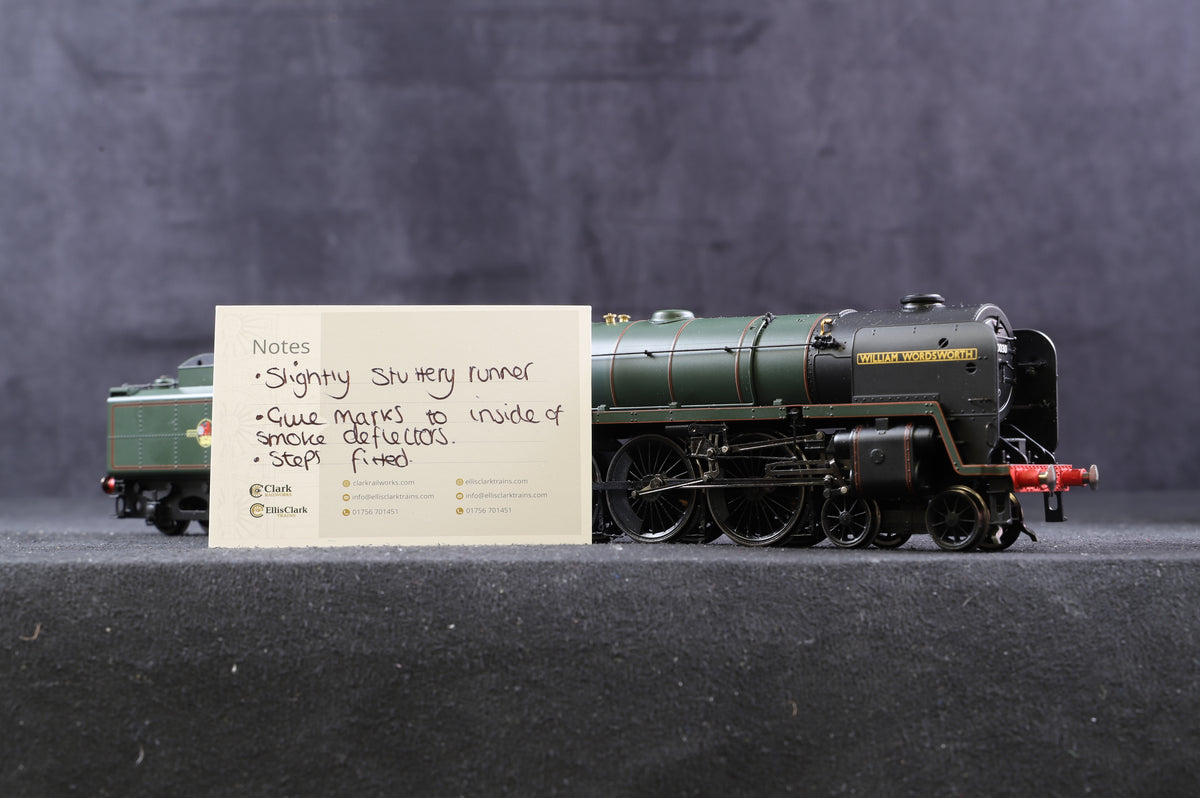 Hornby OO R2563 Class 7MT Britannia 4-6-2 70030 &quot;William Wordsworth&quot; in BR Green