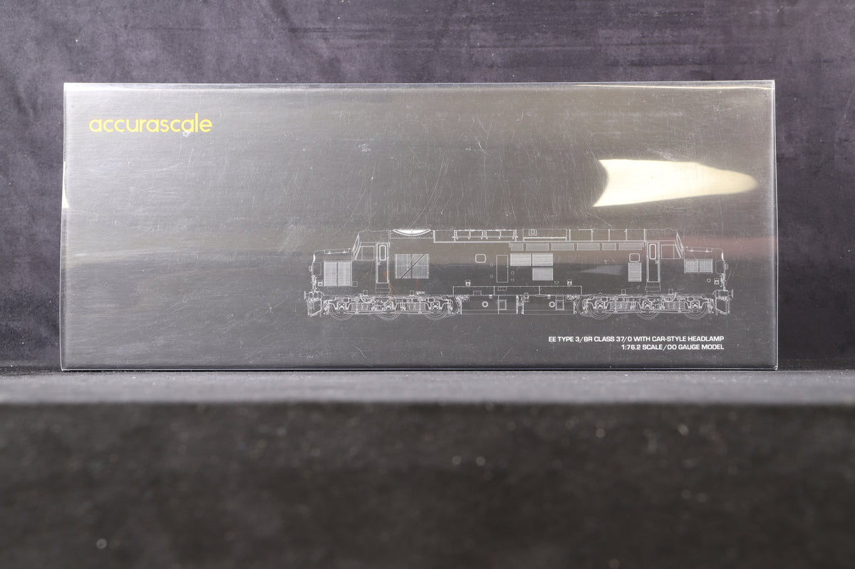 Accurascale OO ACC23053 Class 37/0 &#39;37026&#39; Railfreight Triple Grey