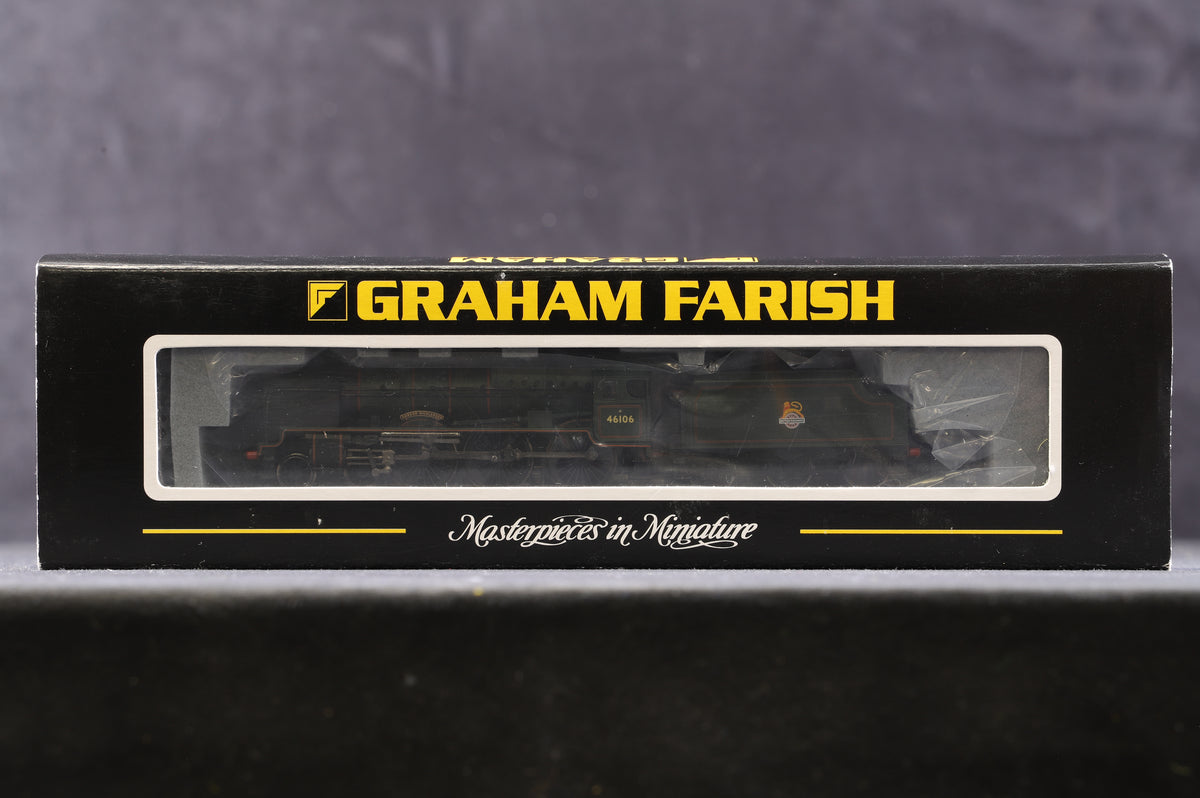 Graham Farish N 372-576 Royal Scot &#39;46106&#39; &#39;Gordon Highlander&#39; BR Green Emblem